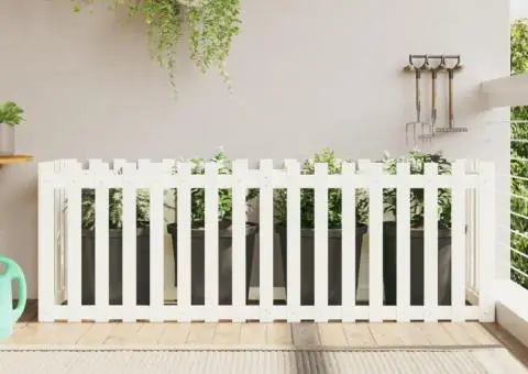 Pat înălțat grădină design gard 200x50x70 cm lemn impregnat pin - 1/5