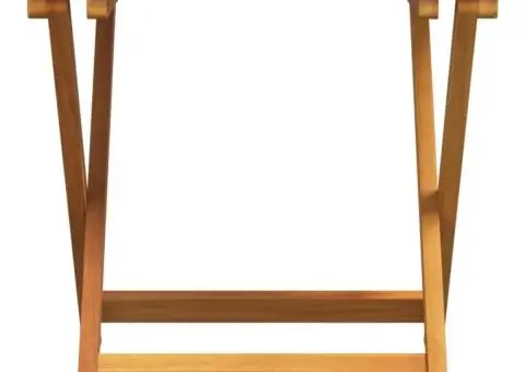 Masă de grădină pliabilă, 50x50x50 cm, lemn masiv acacia - 4/5