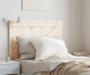 vidaXL Tăblie de pat, 90x104 cm, lemn masiv de pin