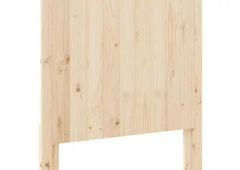 Tăblie de pat, 90x104 cm, lemn masiv de pin - 5/5