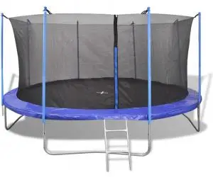 vidaXL Set trambulină cu cinci piese 3,96 m
