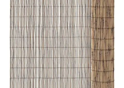 Gard de grădină, 600x100 cm, stuf - 2/5