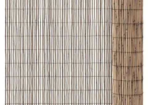 Gard de grădină, 500x90 cm, stuf - 2/5