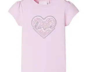 Tricou pentru copii, roz deschis, 116