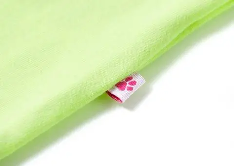 Tricou pentru copii, galben neon, 92 - 5/5