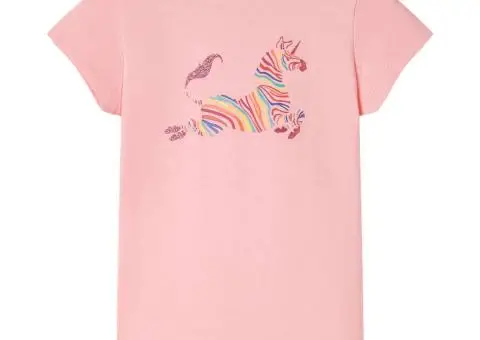 Tricou pentru copii, roz, 92 - 1/5