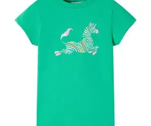 Tricou pentru copii, verde, 140