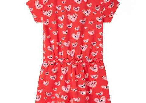 Salopetă pentru copii, roșu, 116 - 2/5