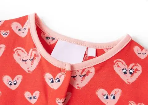 Salopetă pentru copii, roșu, 116 - 3/5