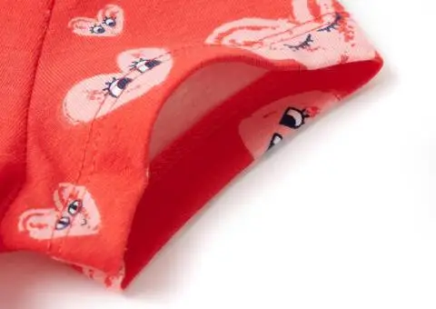 Salopetă pentru copii, roșu, 116 - 4/5