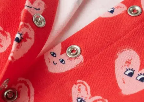 Salopetă pentru copii, roșu, 116 - 5/5