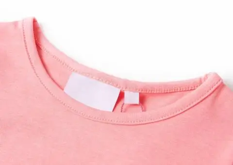 Tricou de copii, roz aprins, 116 - 3/5