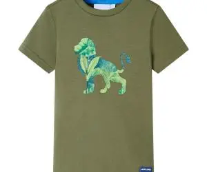 Tricou pentru copii, kaki, 104