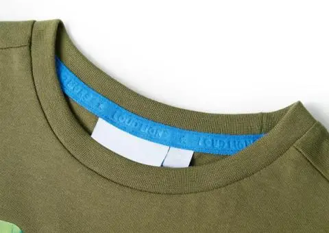 Tricou pentru copii, kaki, 104 - 3/5