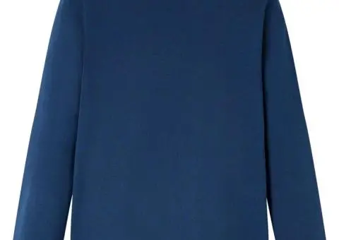 Tricou pentru copii cu mâneci lungi bleumarin 104 - 2/5