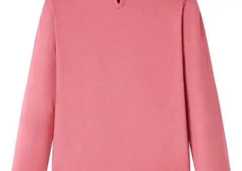 Tricou pentru copii cu mâneci lungi, roz antichizat, 116 - 2/5