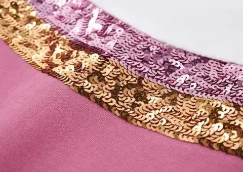 Bluzon pentru copii, zmeuriu, 128 - 4/5