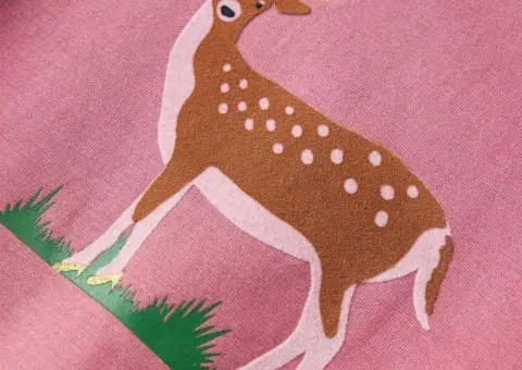 Bluzon pentru copii, zmeuriu, 104 - 5/5