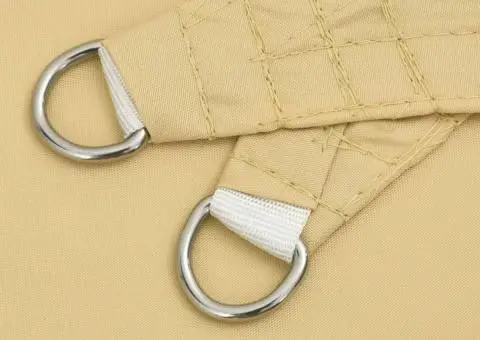 Parasolar, nisipiu, 3x3x4,24 m, 100% poliester Oxford - 5/5