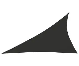 vidaXL Parasolar, antracit, 4x5x6,4 m, țesătură oxford, triunghiular
