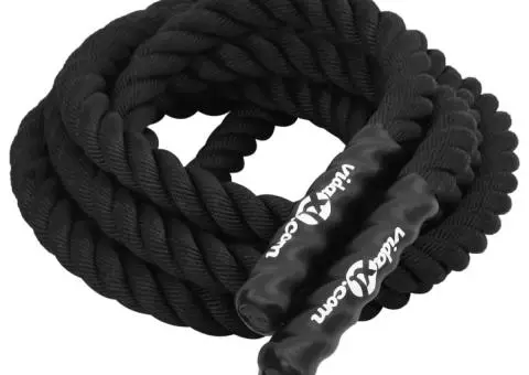 Frânghie de lucru, negru, 6 m, 4,5 kg, poliester - 2/5