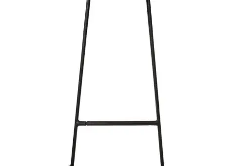 Scaune de bar, 2 buc., maro închis, 44x37,5x78 cm - 3/5