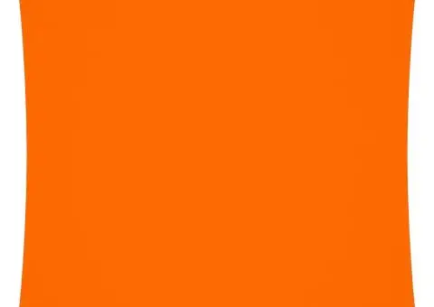 Pânză parasolar, portocaliu, 7x7 m, țesătură oxford, pătrat - 2/5