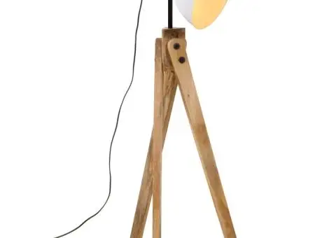 Lampă de podea 25 W, alb, 45x45x120 cm, E27 - 1/5