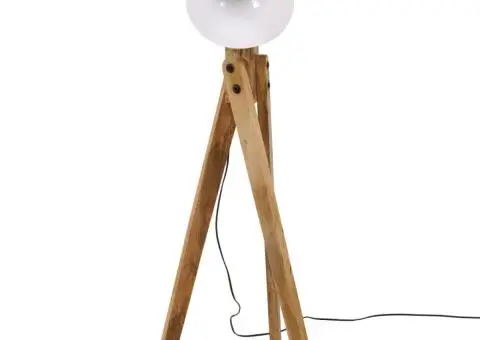 Lampă de podea 25 W, alb, 45x45x120 cm, E27 - 3/5