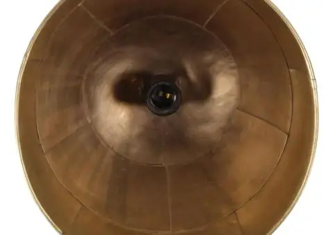 Lampă de tavan 25 W, alamă antichizată, 29x18x85 cm, E27 - 4/5