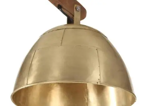 Lampă de tavan 25 W, alamă antichizată, 29x18x85 cm, E27 - 5/5