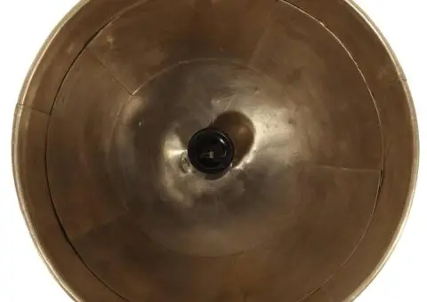 Lampă de tavan 25 W, alamă antichizată, 105x30x65-108 cm, E27 - 4/5