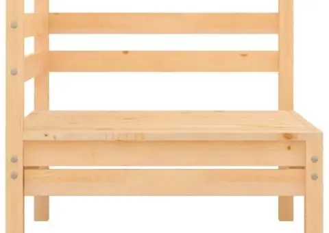 Canapea de grădină cu 2 locuri, lemn masiv de pin - 5/5