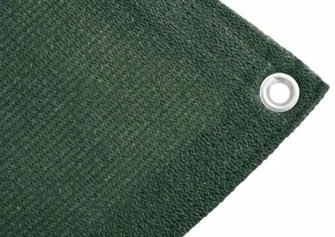 Covor pentru cort, verde închis, 400x500 cm, HDPE - 4/5