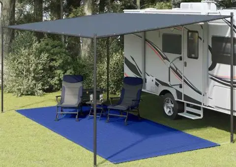 Covor pentru cort, albastru, 250x500 cm - 1/5