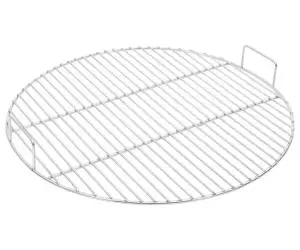 vidaXL Grill de grătar cu mânere, rotund, Ø54 cm oțel inoxidabil 304