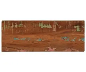 vidaXL Blat de masă, 90x30x3,8 cm, dreptunghiular, lemn masiv reciclat