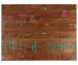 vidaXL Blat de masă, 70x50x3,8 cm, dreptunghiular, lemn masiv reciclat