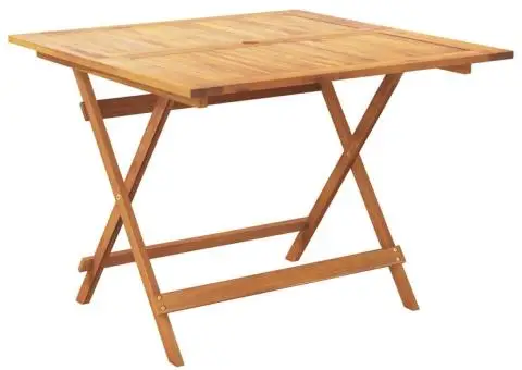 Set mobilier de grădină 5 piese polipropilenă bej/lemn masiv - 5/5