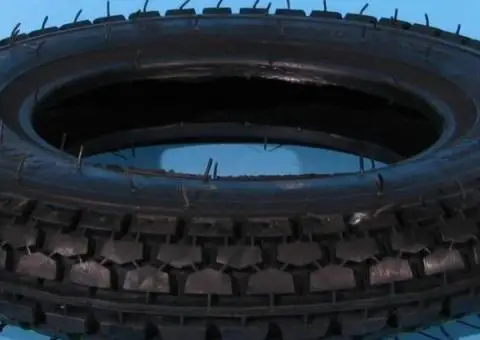 Cauciuc original pentru carucior electric 2.50-6 - 2/2