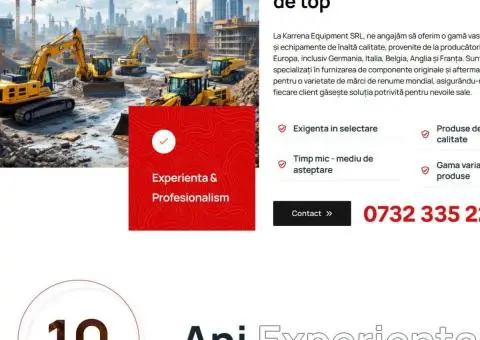 Importator echipamente si piese de schimb utilaje