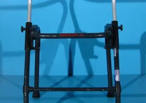 Cadru pentru mers din aluminiu cu 2 roti  Rebotec - 2/8