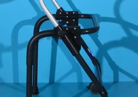 Cadru pentru mers din aluminiu cu 2 roti  Rebotec - 4/8