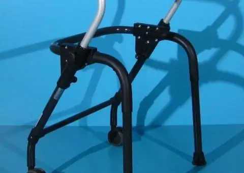 Cadru pentru mers din aluminiu cu 2 roti  Rebotec - 7/8