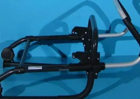 Cadru pentru mers din aluminiu cu 2 roti  Rebotec - 8/8