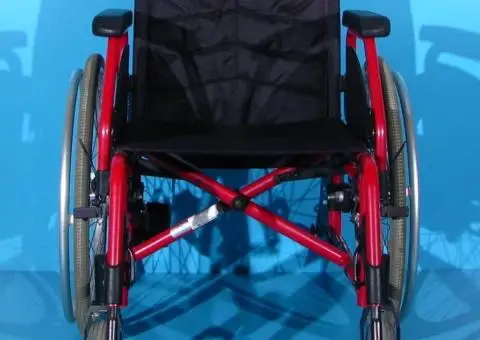 Scaun cu rotile din aluminiu Meyra   latime sezut 46 cm - 2/7