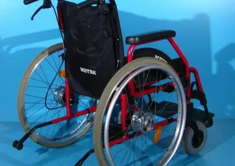 Scaun cu rotile din aluminiu Meyra   latime sezut 46 cm - 5/7