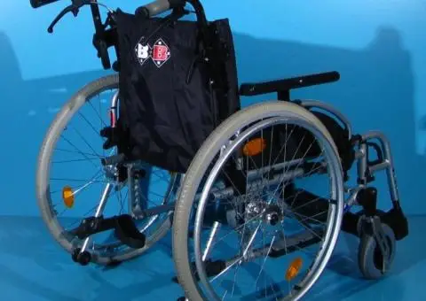 Scaun cu rotile din aluminiu  B+B   latime sezut 51 cm - 5/7