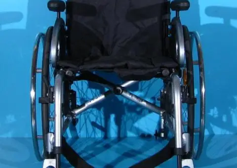 Scaun cu rotile din aluminiu semiactiv Sopur   latime sezut 43 cm - 2/7