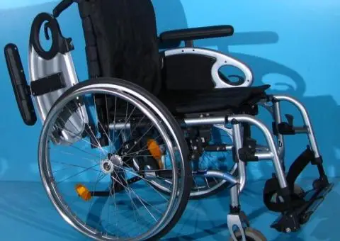 Scaun cu rotile din aluminiu semiactiv Sopur   latime sezut 43 cm - 3/7